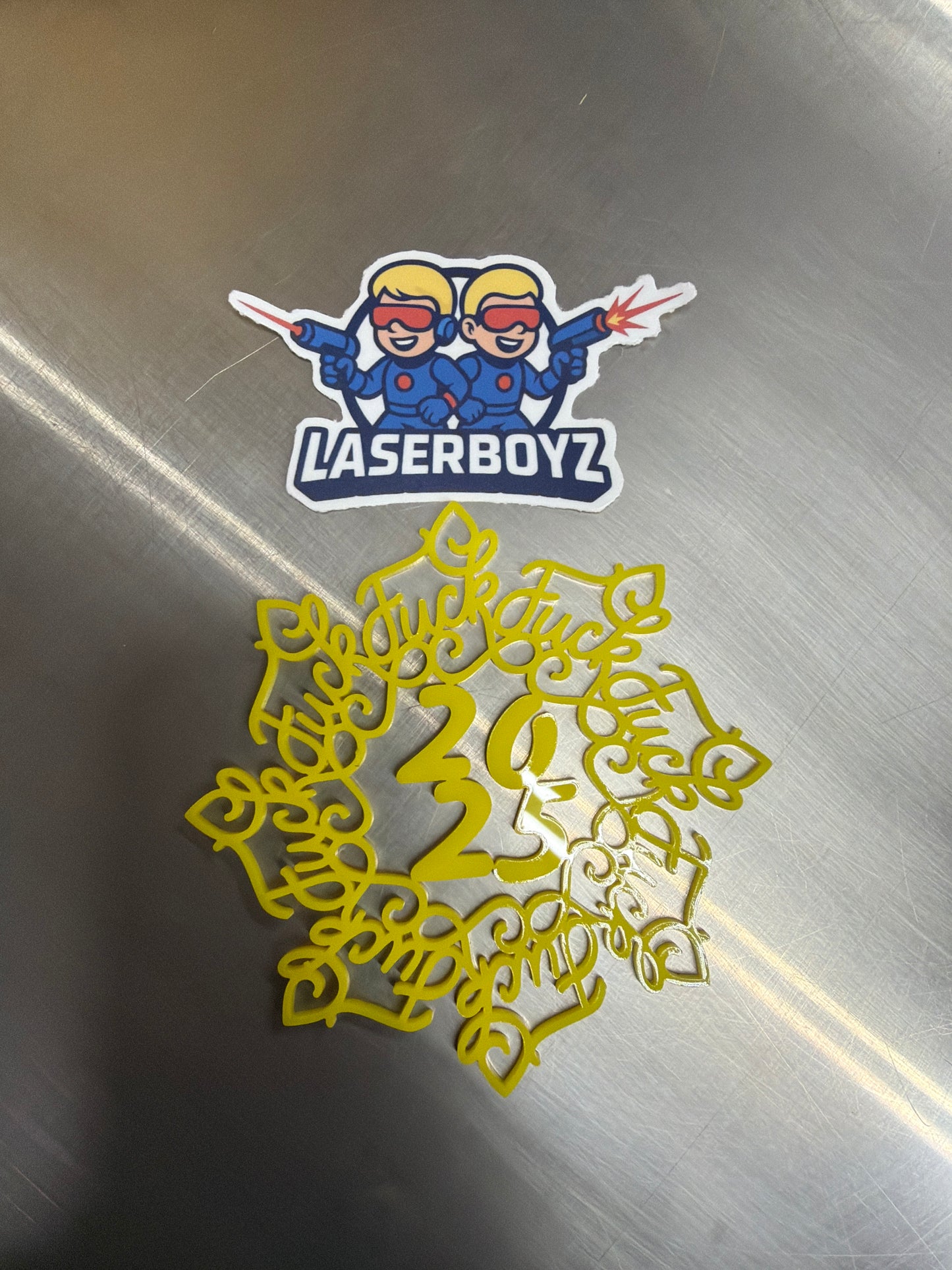 2025 SnowFl@k€ Acrylic