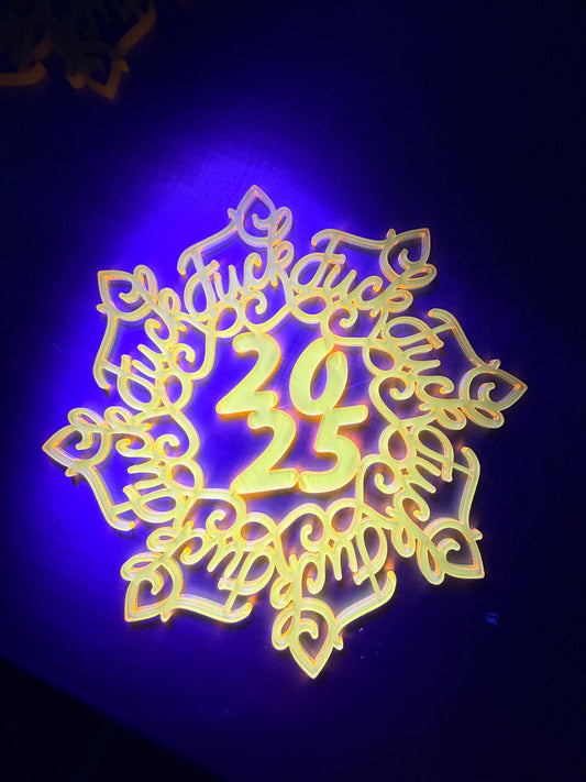 2025 SnowFl@k€ Acrylic